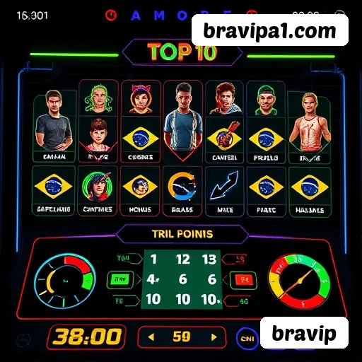 Conta bravip sincronizada site e app